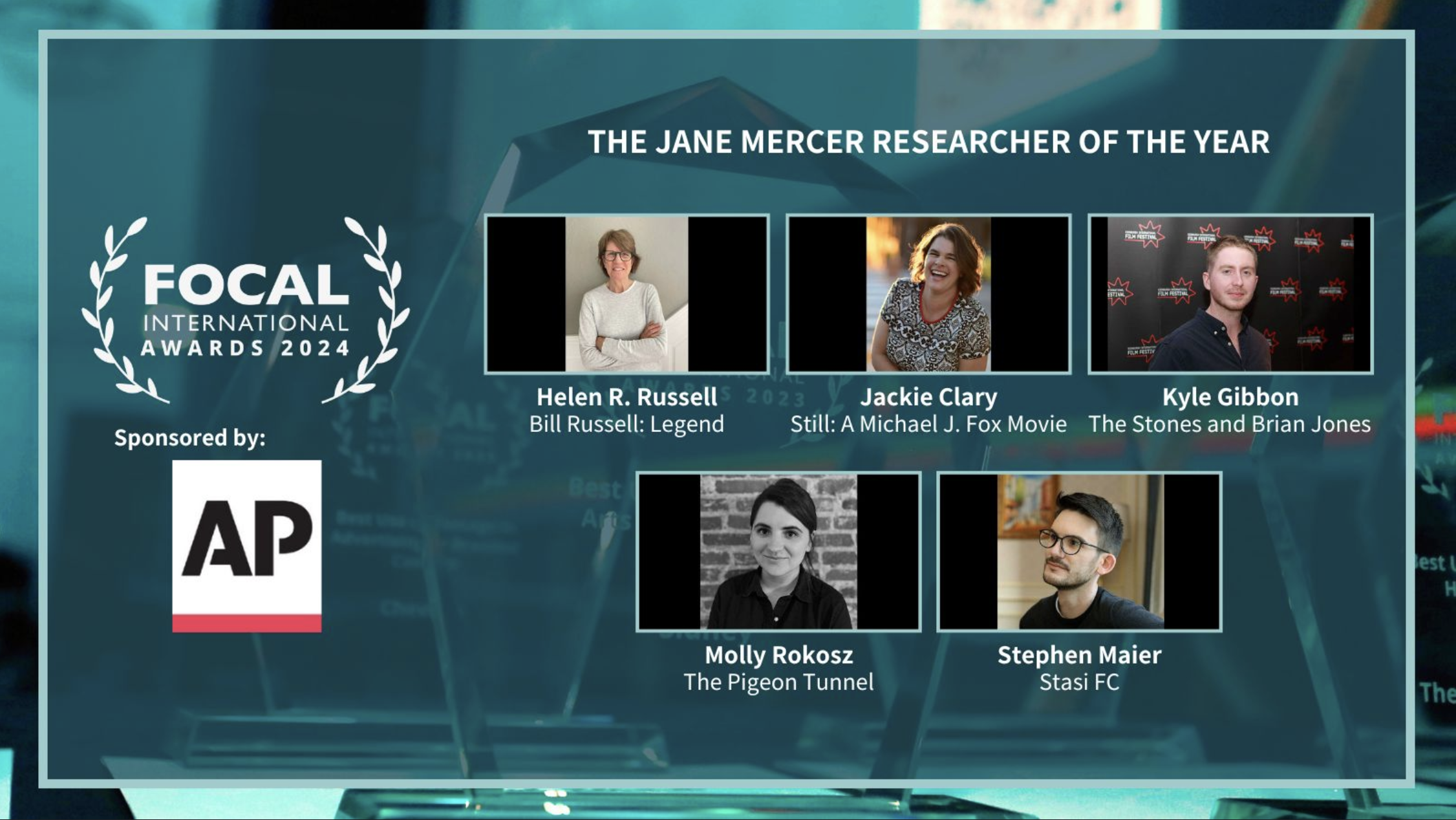FOCAL International Awards 2024: Kyle Gibbon nominated for Archive Researcher of the Year